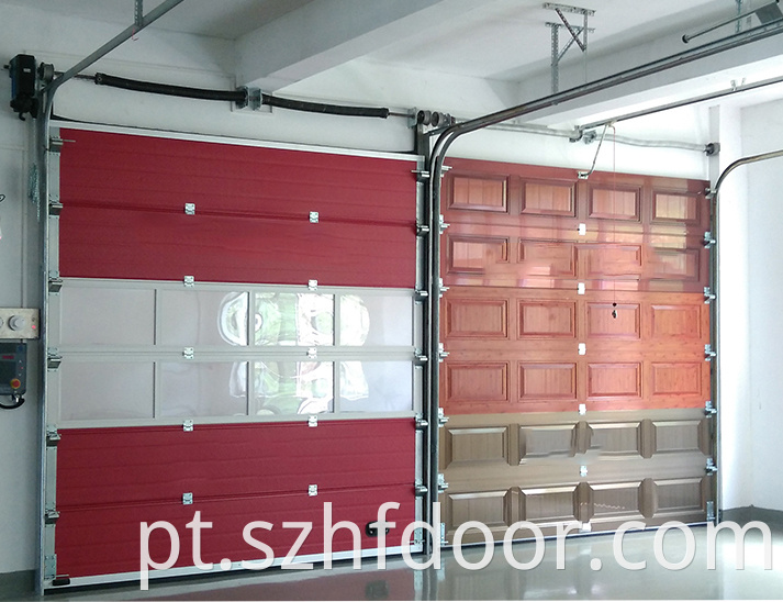 Garage sliding door